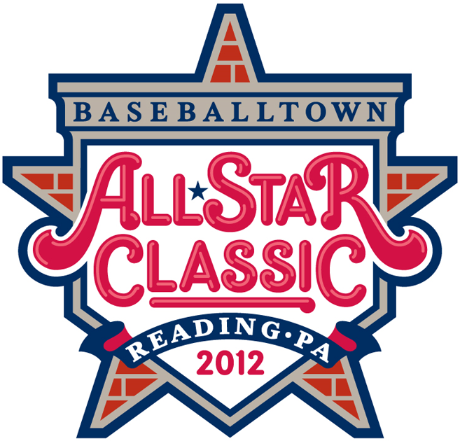 Eastern League All-Star Game 2012 Primary Logo iron on heat transfer...